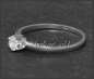 Preview: Brillant Ring in 585 Gold; 0,34ct, River E & VVS2