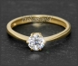 Preview: Brillant Ring in 585 Gold; 0,54ct; Wesselton, Si2