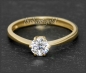 Preview: Brillant 585 Gelbgold Ring; 0,53ct, River; Si1-2