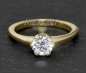 Preview: 585 Gold Brillant Ring 0,93ct, Si1; Solitärring