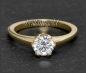 Preview: 585 Gold Brillant Ring 0,93ct, Si1; Solitärring