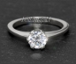 Preview: Brillant Ring 585 Gold; 1,03ct; Top Wesselton, Si2