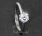 Preview: Brillant Ring aus 585 Gold; 1,02ct, Wesselton H, Si1