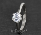 Preview: Brillant Ring aus 585 Gold; 1,02ct, Wesselton H, Si1