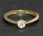 Preview: Brillant Ring 585 Gold; 0,25ct Top Wesselton, Si1