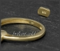 Preview: Brillant Ring 585 Gold 0,34ct, River E; 14K Gelbgold