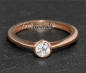 Preview: Brillant 585 Gold Ring 0,36ct, Top Wesselton