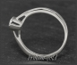 Preview: Brillant 585 Weißgold Ring Solitär 0,33ct; VS2