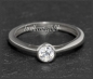 Preview: Brillant Ring 585 Weißgold mit 0,39ct, Si1