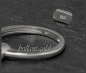 Preview: Brillant Ring 585 Weißgold mit 0,39ct, Si1