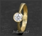 Preview: 585 Gold Brillant Ring; 0,48ct, Wesselton & Si1