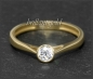 Preview: Brillant Ring 0,27ct, VVS; Solitärring 585 Gold