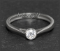 Preview: Brillant 0,28ct Ring in 585 Weißgold, VVS2