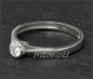 Preview: Brillant 0,28ct Ring in 585 Weißgold, VVS2