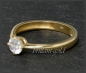 Preview: Brillant 585 Gold Ring; 0,47ct, Top Wesselton, Si1