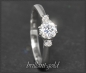 Preview: Diamant Ring 585 Gold mit 0,68ct; Solitär 0,60ct