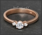 Preview: Brillant Ring 0,40ct, Top Wesselton, Si1; 585 Rotgold