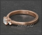 Preview: Brillant Ring 0,40ct, Top Wesselton, Si1; 585 Rotgold