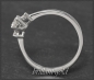 Preview: Brillant Gold Ring mit 0,35ct, River D & VS2