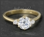 Preview: Diamant Ring 585 Gold 1,32ct; Solitär 1,20ct!