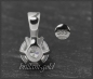 Preview: Diamant Gold Anhänger 0,71ct Solitär, River D, Si1