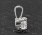 Preview: Brillant 585 Gold Anhänger, Solitär mit 0,28ct