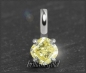 Preview: Diamant Anhänger 585 Gold 0,66ct, VVS, gelb