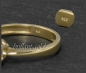 Preview: Brillant 585 Gold Solitär Ring, 1,01ct, Si2, braun