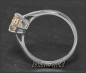 Preview: Brillant 585 Gold Ring 1,12ct, zart champagner, Si2