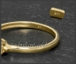 Preview: Brillant 585 Gelbgold Ring; 0,35ct, blau, Si2