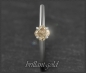 Preview: Diamant 585 Gold Ring 0,38ct, zart champagner, Si1