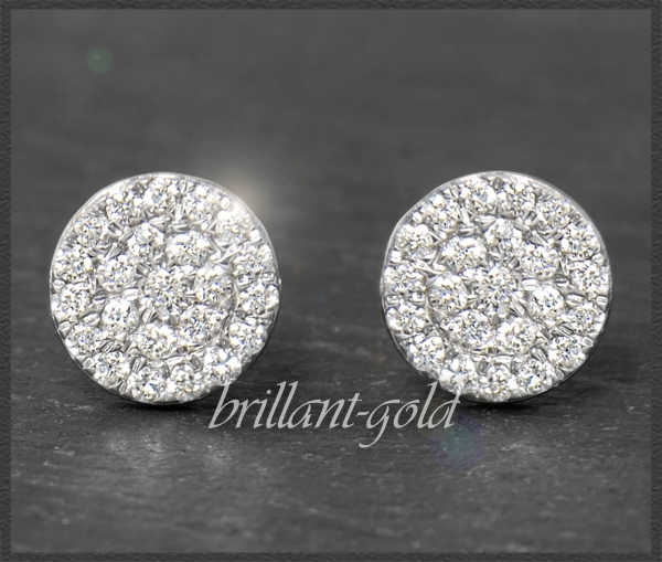 Brillant Ohrstecker mit 0,40ct, 10K Gold