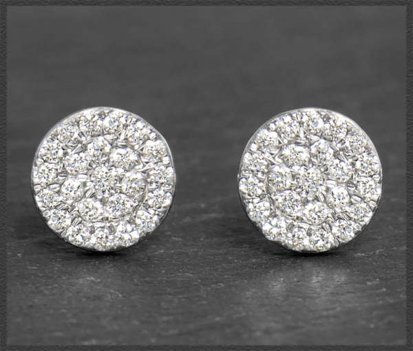 Brillant Ohrstecker mit 0,40ct, 10K Gold