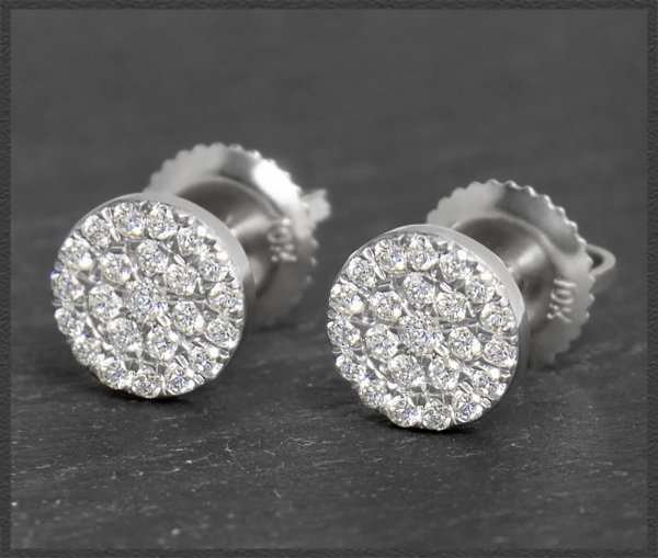 Brillant Ohrstecker mit 0,40ct, 10K Gold