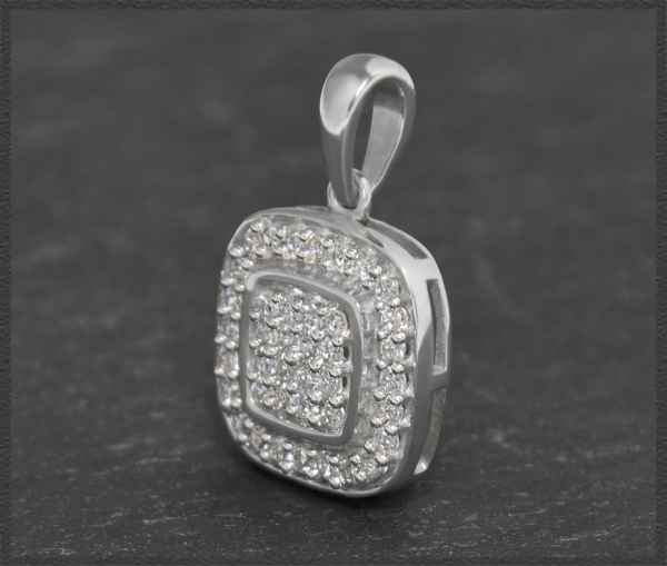 Anhänger mit 0,45ct Diamanten, 10 Karat Gold
