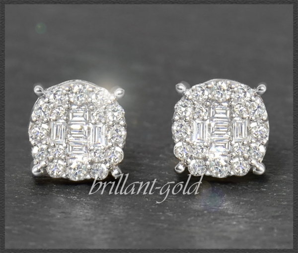 Ohrstecker mit 0,45ct Diamanten 10K Gold