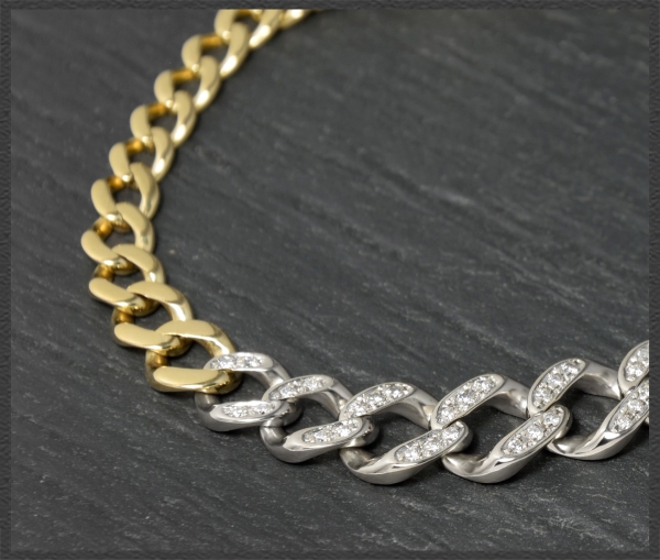 Diamant Armband aus 750 Gold, 0,65ct Brillanten