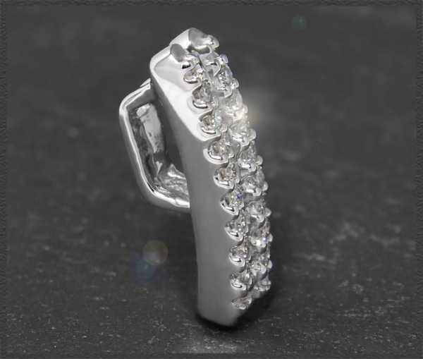 Anhänger, 585 Gold mit 0,35ct Diamanten