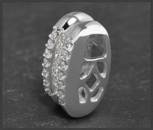 Diamant Anhänger 585 Gold mit 0,42ct, VS-Si