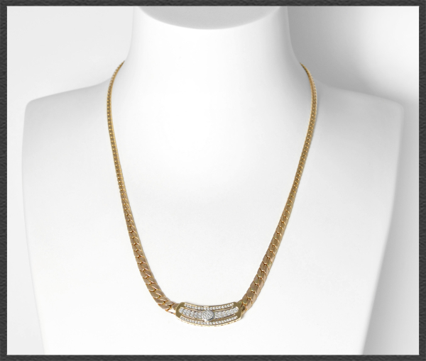Diamant Collier mit 0,60ct, "MONCARA", 585 Gold