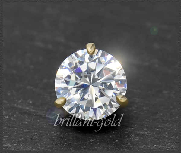 585 Gold Gleiter Anhänger 1,0ct, Top Wesselton G