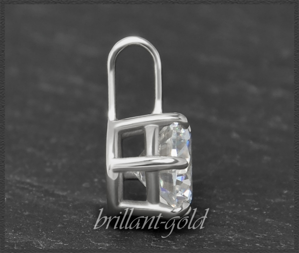 Brillant Anhänger 585 Gold; 1,62ct & Si2-3; Gleiter