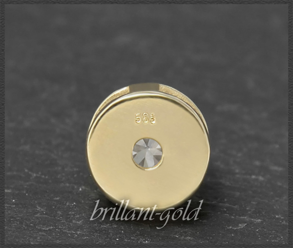 Preview: Gold Brillant Anhänger 1,03ct, River D & Si1
