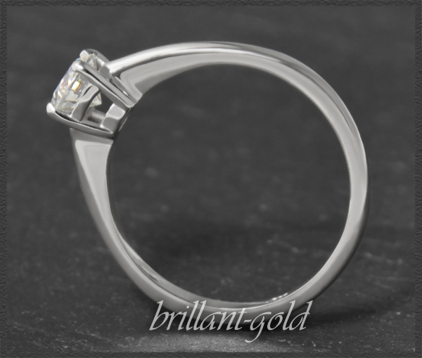 Diamant Ring 0,53ct, River D & Si2; 585 Gold