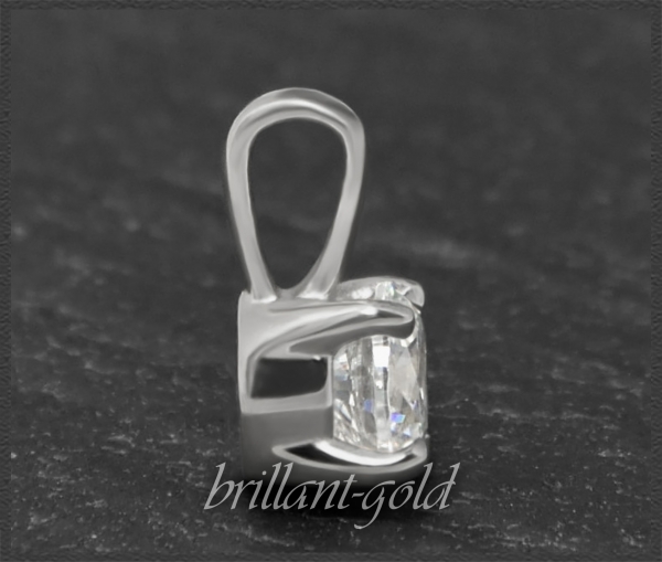 Brillant 585 Gold Anhänger, Solitär mit 0,28ct