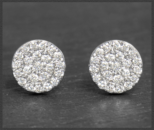 Brillant Ohrstecker mit 0,40ct, 10K Gold