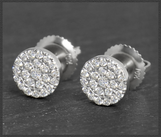 Brillant Ohrstecker mit 0,40ct, 10K Gold