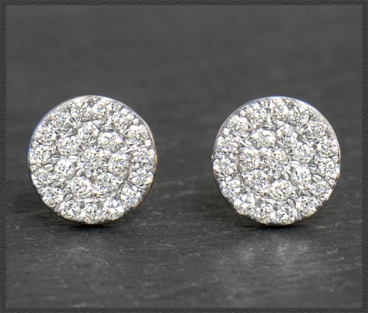 Brillant Ohrstecker mit 0,40ct, 10K Gold