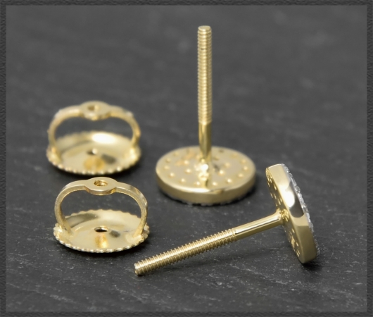 Brillant Ohrstecker mit 0,40ct, 10K Gold