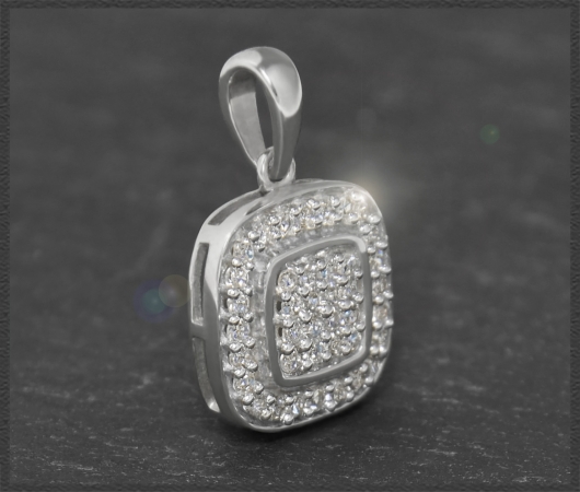 Anhänger mit 0,45ct Diamanten, 10 Karat Gold